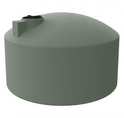 Rendering of an olive plastic water tank