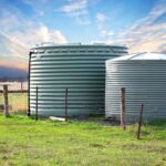 Water Tanks At A Farm in Coffs Harbour